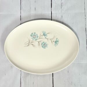 Vintage Taylor Smith Taylor Ever Yours Boutonniere Platter MCM Serving Dish